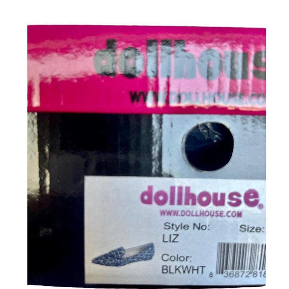 💎✨NEW IN BOX✨💎 DOLLHOUSE LIZ BlkWht - Picture 5 of 6